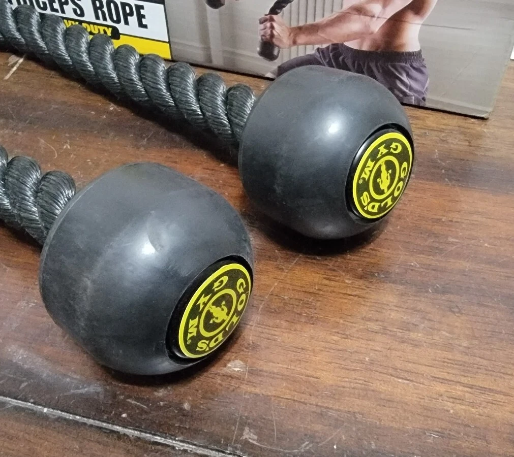 Gold s Gym Original Heavy Duty Triceps Pull Down Rope Nylon NEW IN