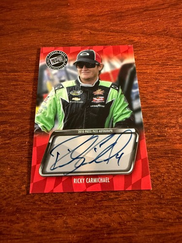 2010 Press Pass Authentic Autograph Ricky Carmichael - Picture 1 of 2