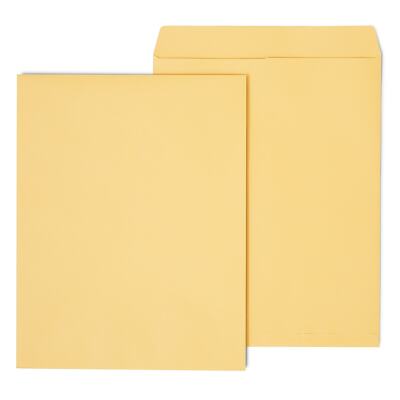 MyOfficeInnovations 14'' x 18'' Brown Kraft Ungummed Jumbo Catalog Envelopes