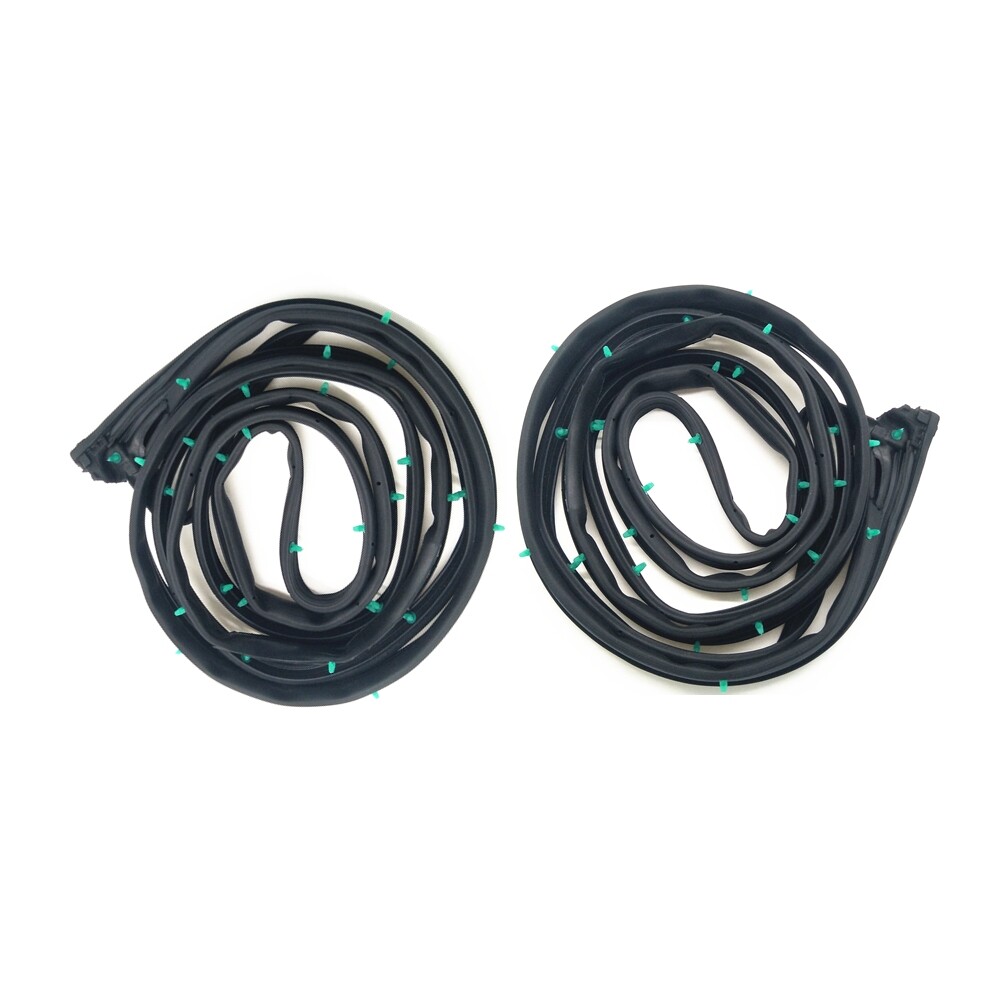 2 PC Front Door Open Weatherstripping Seal for Honda ACCORD Sedan 2003