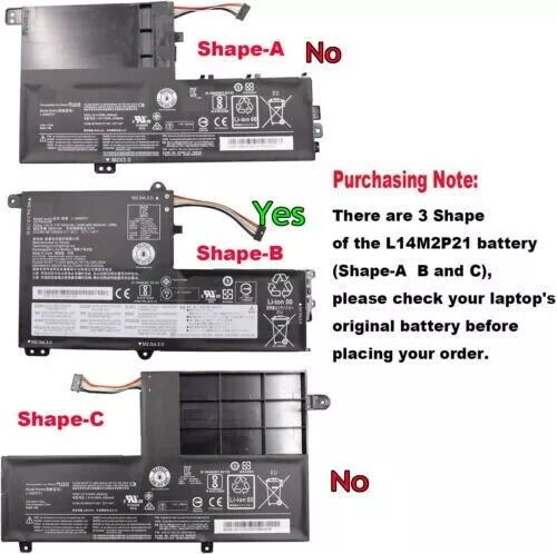 L14M2P21 Batterie Akku für Lenovo IdeaPad 330S-14AST 330S-14IKB 330S-15ARR Bater - Bild 3 von 3