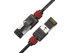 Cat7 Ethernet Cable 1ft 10Gbps Shielded RJ45 Network Cord Tested Versiv Analyzer