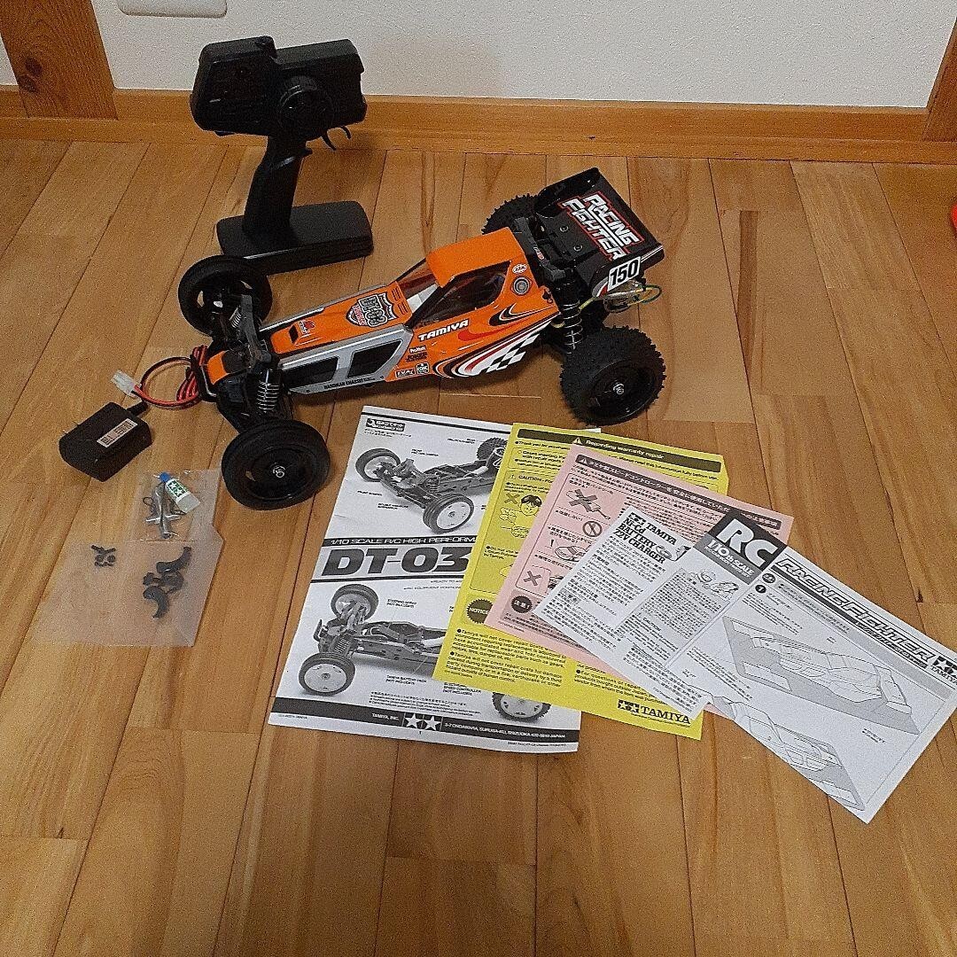 Tamiya Racing Fighter DT-03 RC radio controlled car