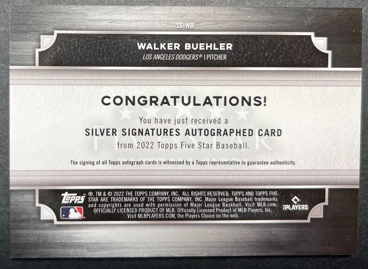在庫限り】 Walker buehler WBC topps fivestar ドジャース その他