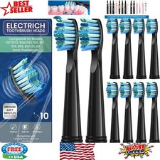 Fairywill 10-Pack Electric Toothbrush Replacement Heads for Optimal Gum Health