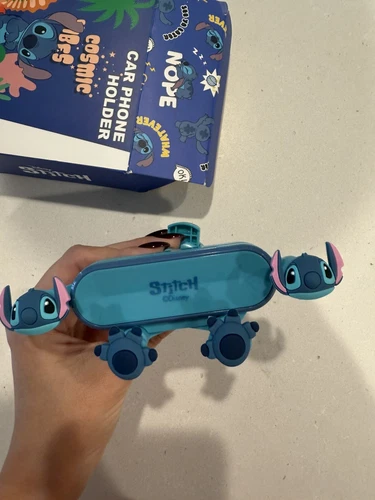 Universal Blue Stitch Mobile Phone Holder Air Vent Phone Mount Stand Accessories - 第 7/8 張圖片