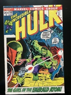 Incredible Hulk 148  Jarella Appearance  Herb Trimpe & John Severin Cover & Art