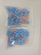100 Blue/Orange High Performance Dental Long Mixing Tips, 10:1  La Miere