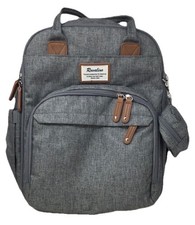 RUVALINO Multifunctional Diaper Bag Backpack Baby Travel Bag-16x14x6  -EUC