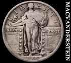 1918 Silver Standing Liberty Quarter - Scarce  Semi-key  Better Date  #J7752