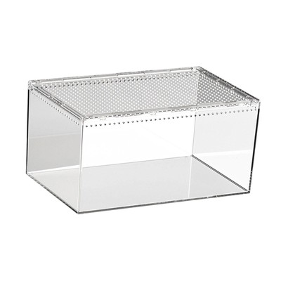 Reptile Feeding Box Reptile Terrarium Breathable Professional Transparent