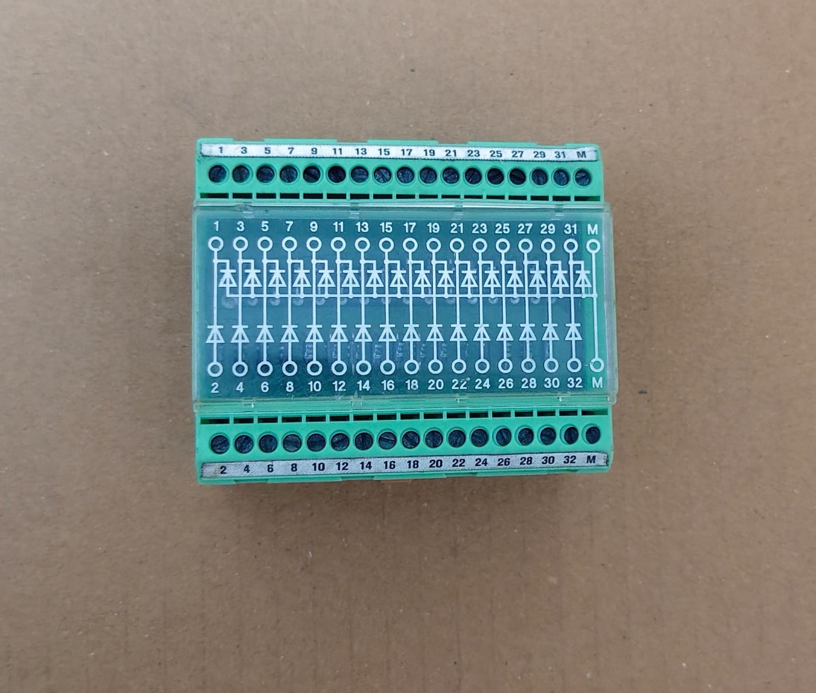 PHOENIX CONTACT EMG 90-DIO 32M/LP DIODE BLOCK MODULE 2954785