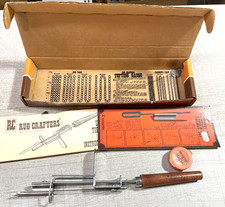 Vintage RC Rug Crafters Speed Tufting Tool Set