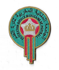 Marokko Nationalteam Patch Badge Aufnäher Aufbügler Logo Fussball  10,0 x 7,0 cm