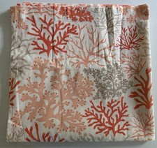 Target Coastal Coral Reef Shower Curtain 72x72 Beach Bathroom Decor