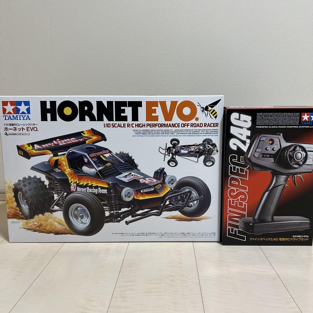 TAMIYA HORNET EVO 1/10 RCカーキット Tamiya 1/10 Hornet EVO 2WD Buggy Kit