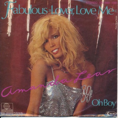 Fabulous Lover, Love Me - Amanda Lear - Single 7'' Vinyl 253/18
