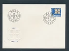 D495942 Switzerland FDC Europa CEPT 1963 Stylized Links