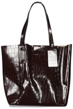 ZARA Handtasche Damen Umhängetasche Bag Damentasche Braun #vnzaz9v
