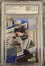 2022 Panini Donruss Elite - Rookies Zamir White #115 Status Explosion /499 (RC)