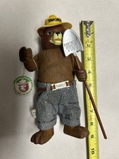 Vintage R. Dakin Co Smokey Bear Fig No. 3535 w/ Both Original Tags, Hong Kong