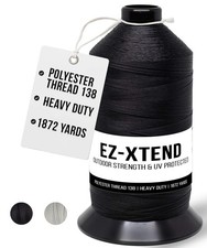 EZ-Xtend 138 Bonded Polyester Thread 100 American Made for Outdoor and Mari...