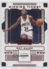 2020-21 Panini Contenders Draft Picks Winning Tickets Red Ray Allen #40 HOF 05il