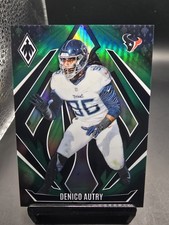 Denico Autry 2024 Panini Phoenix #42 Green Fade /199 - Houston Texans