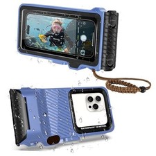 Waterproof Phone Case for Snorkeling  Diving 4th Generation Phone Case Blue