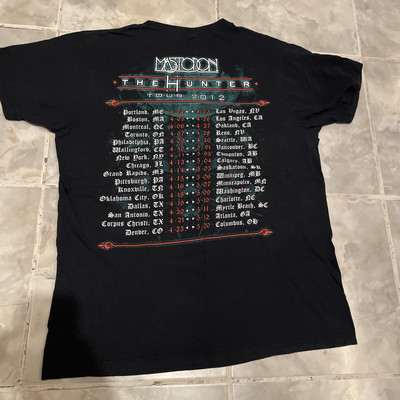MASTODON THE HUNTER TOUR 2012 Tシャツ Mastodon 2012 The Hunter