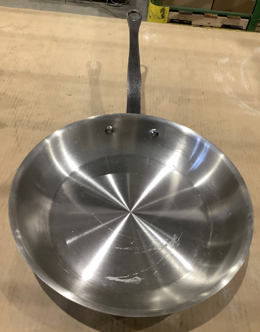 Mauviel M’Cook 5-Ply Stainless Steel Saute Pan – 6.2 Qt, Made In France, Induction Compatible