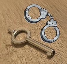 Universal Tactical Handcuff Key | Police Security Military Cuff Opener Tool