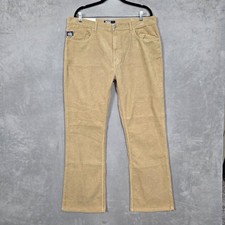 Vintage Polo Ralph Lauren Corduroy Pants mens 38x32 wide leg baggy chino NEW