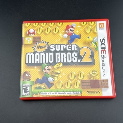 New Super Mario Bros. 2 Nintendo 3DS With Case & Manual - TESTED & WORKING!