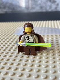 Lego Star Wars Qui-Gon Jinn (Yellow Head) Minifigure SW0027 7101 7121 7161 7171