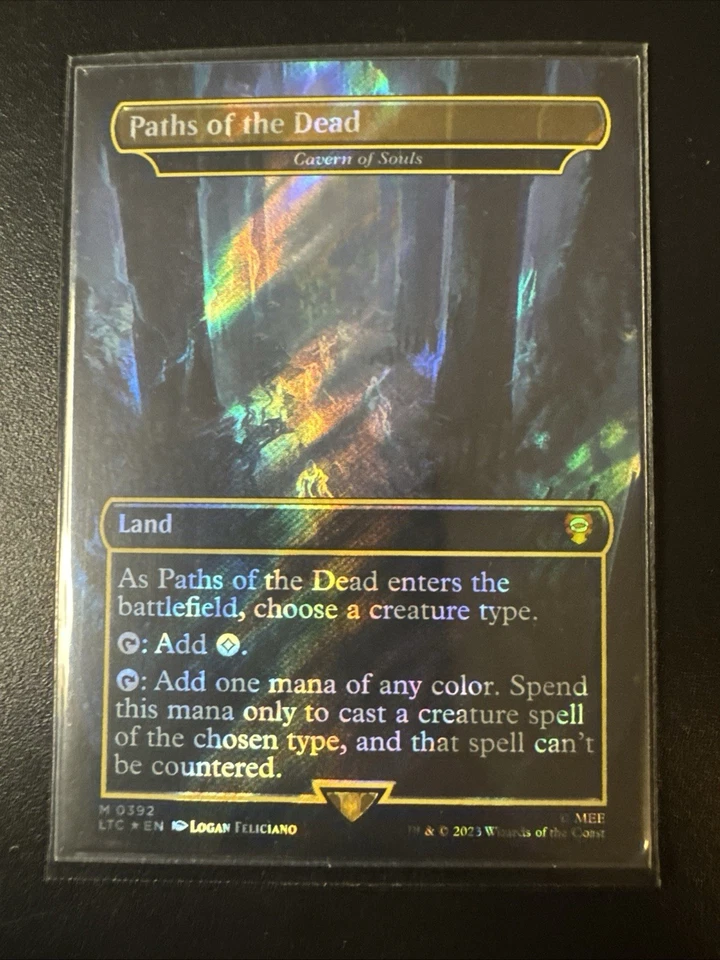 Paths of the Dead Cavern of Souls Surge Foil NM LOTR Mtg - Image 2 of 2