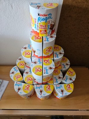 Ferrero Kinder Riegel Schokolade, 20er Pack 24x