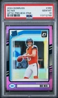 2024 Optic Rated Rookie Bo Nix Optic Preview Pink (RC) PSA 10