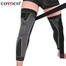 Full Long Knee Brace Leg Compression Sleeve Meniscus Tear Arthritis Joint Pain