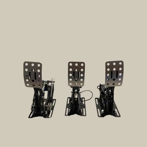 Meca EVO 1 Load Cell Sim Racing Pedals - 3 Piece and Plate