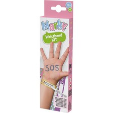 MARKY C169900 Safety Bracelets Set for Children, Tear-Resistant, Waterproof, Wri
