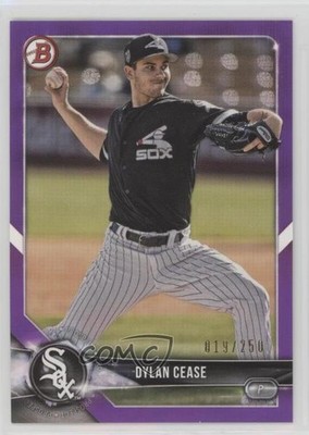 2018 Bowman Draft Purple 19/250 Dylan Cease #BD-59 0c7p