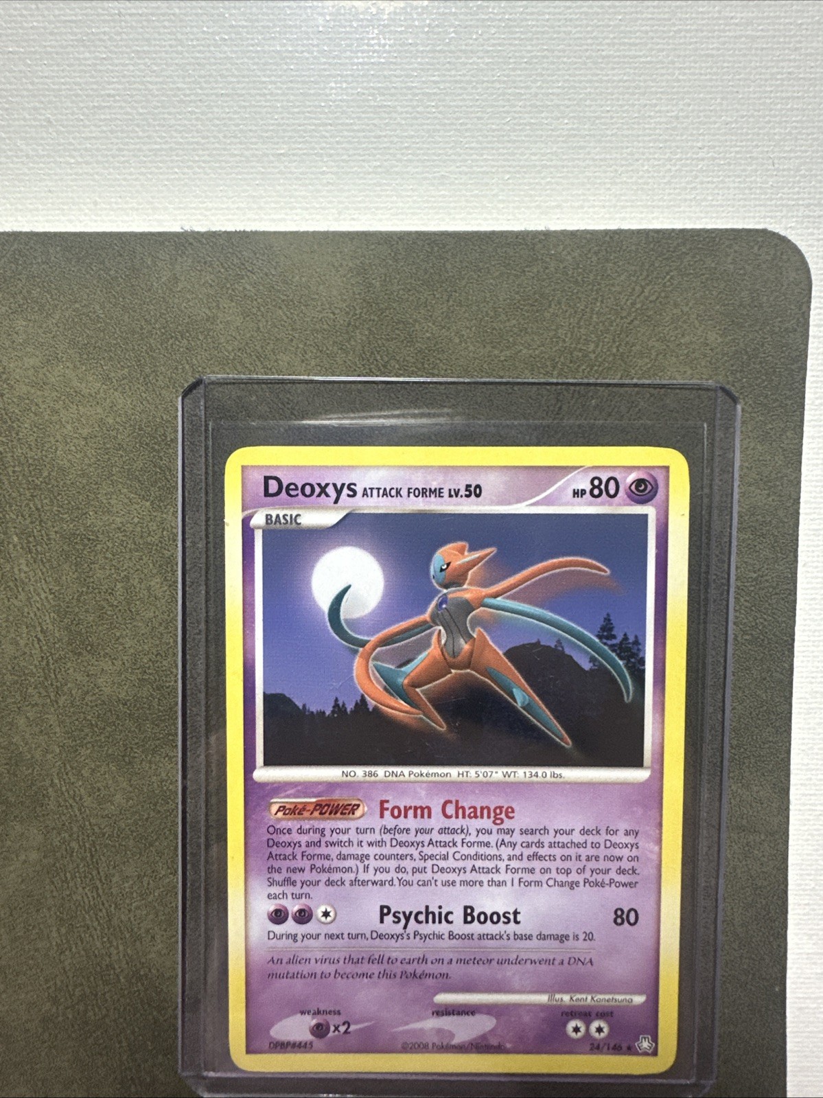 DEOXYS - 24/146 - Legends Awakened - Rare - Pokemon Card LP/NM