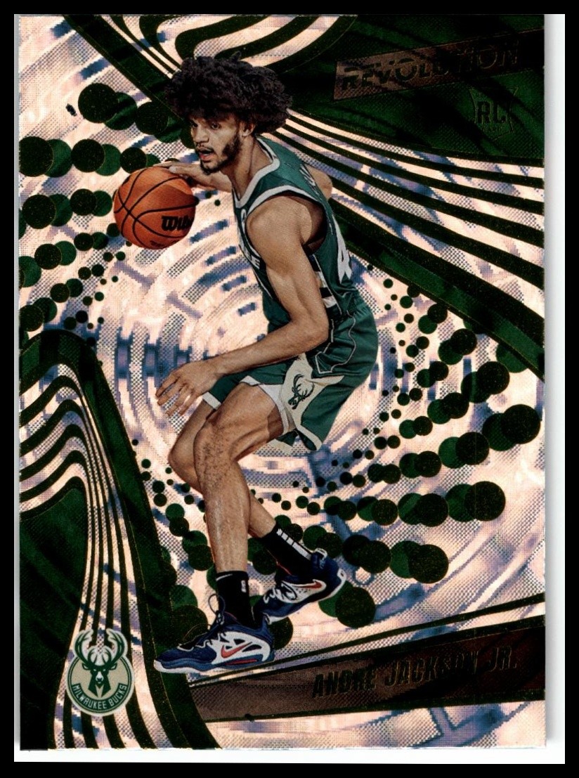 2023-24 Panini Revolution #136 Andre Jackson Jr. Fractal