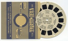 Bonneville Dam and Columbia River Hwy Oregon 1940's HL Style ViewMaster Reel 152