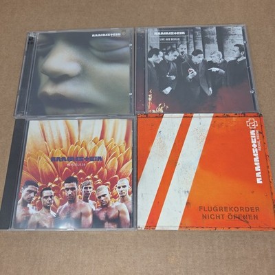 Rammstein CD Lot Mutter 2001 & Sehnsucht 1997 Du Hast Industrial Metal