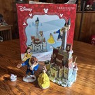 Disney Traditions Beauty And The Beast 4 Pc Holiday Gift Set 2017 Dept 56 RARE