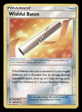 Wishful Baton 128/147 NM Uncommon Reverse Holo Burning Shadows 2017 Pokemon TCG