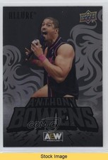 2024 Upper Deck Allure AEW Black Rainbow Anthony Bowens #6 READ 2zq