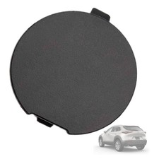 Rear Bumper Tow Hook Eye Cap Cover Compatible for Mazda 2020-2023 CX-30 CX30 Bla